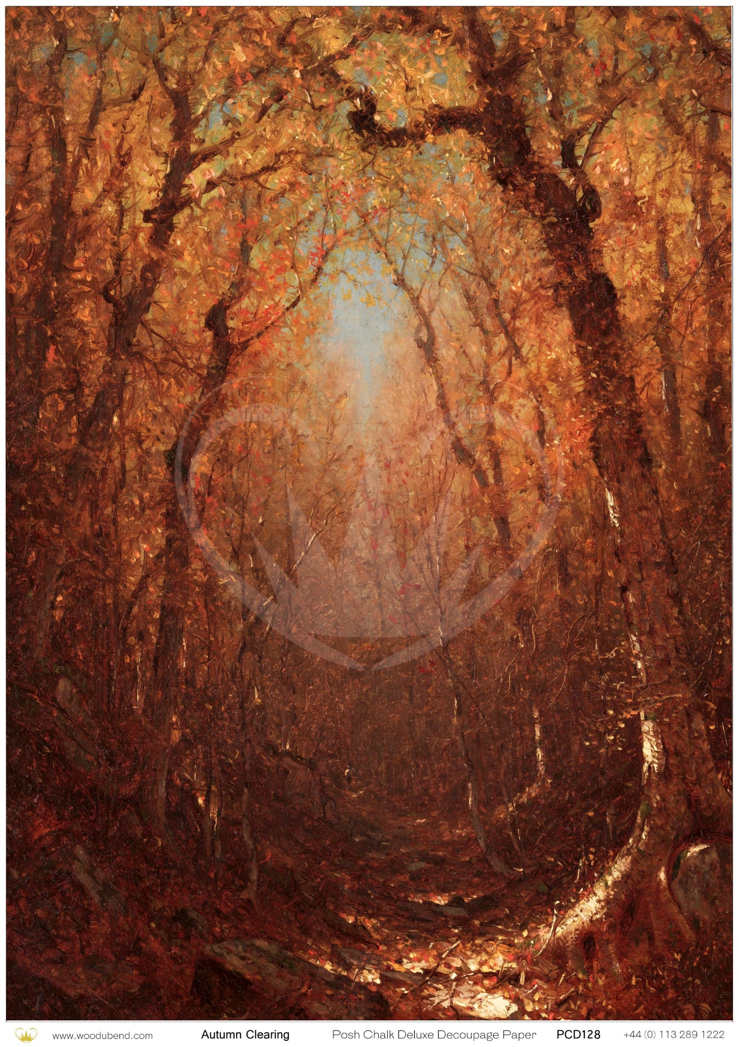 Posh Chalk Deluxe Decoupage Autumn Clearing