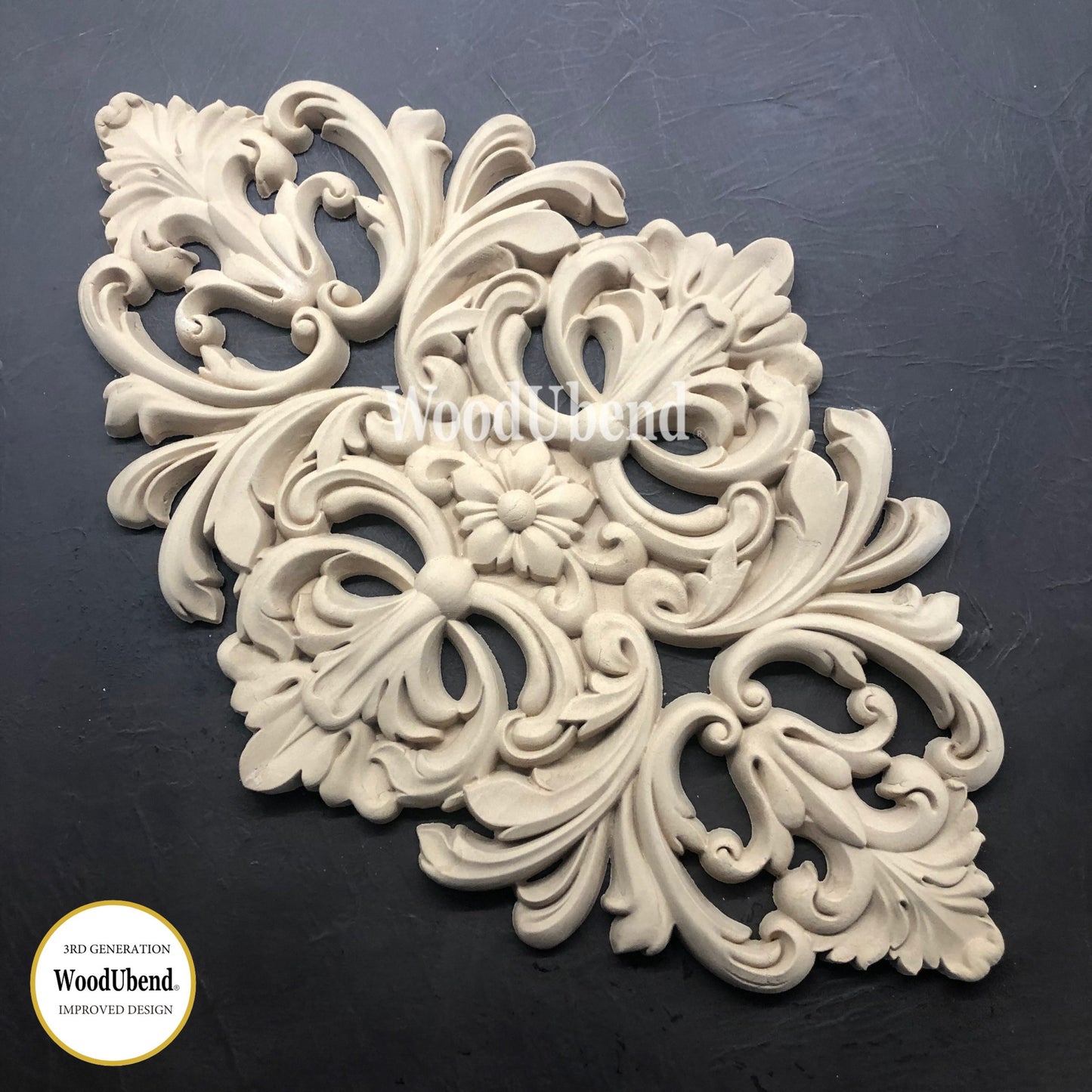 WoodUbend Large Centrepiece WUB1266 (22.261 × 13.79 in)