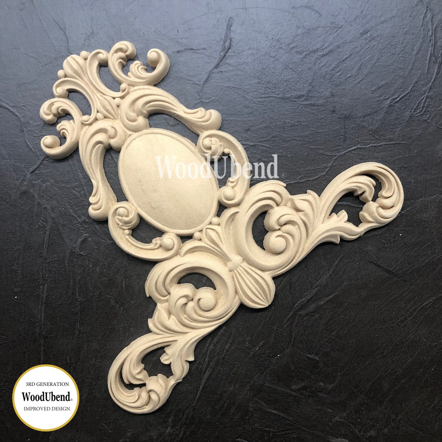 WoodUbend Pack of Two Decorative Plaque WUB1301 (9.65 × 7.88 in)