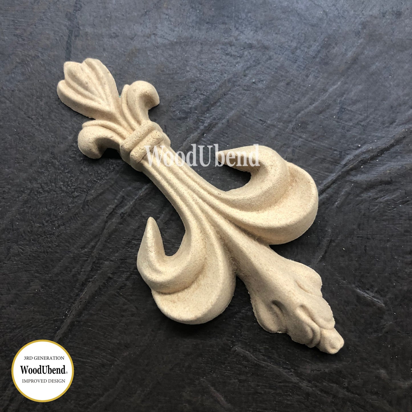 WoodUbend Pack of Two Decorative Plumes WUB1347 (3.94 × 2.17 in)