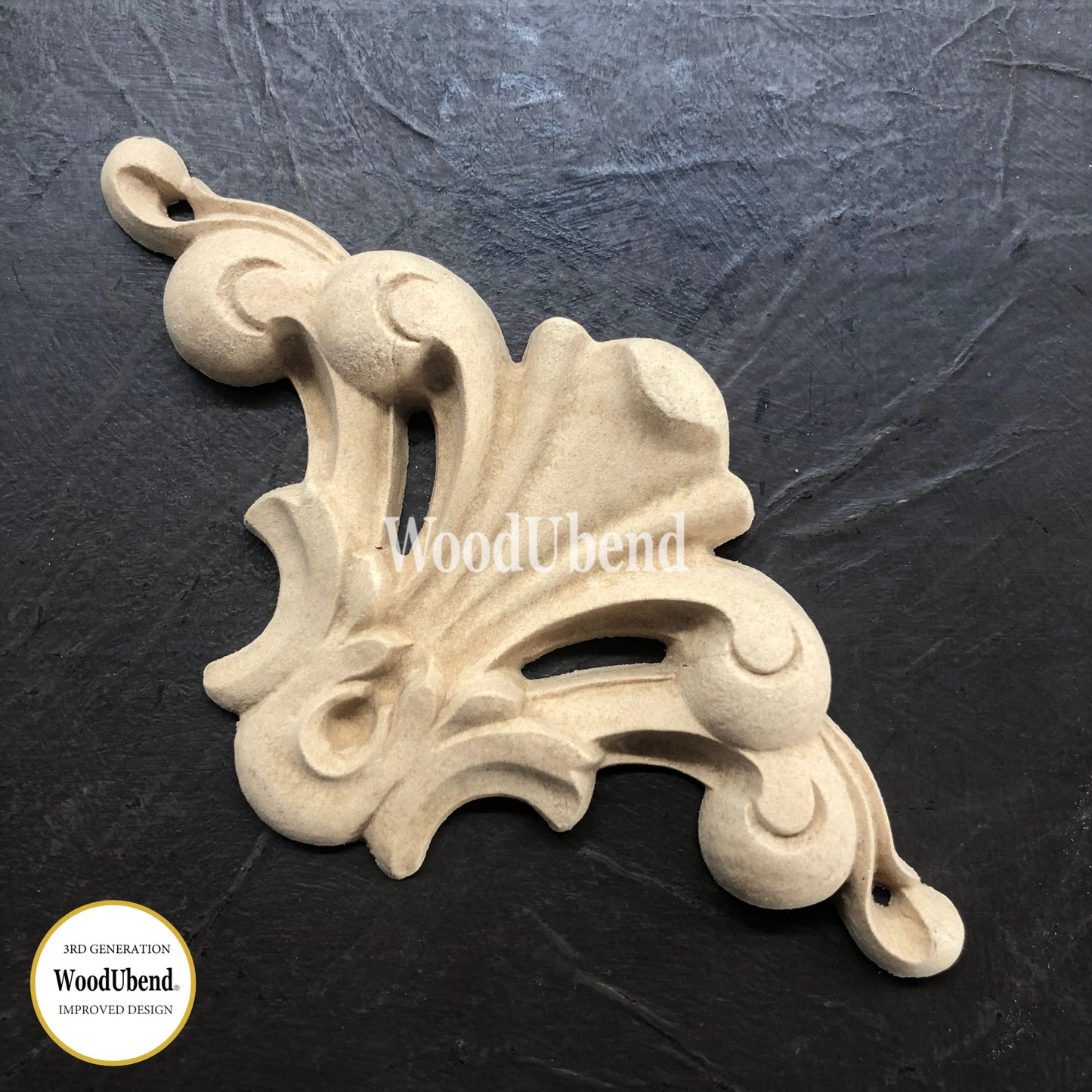 WoodUbend Pack of Two Decorative Plaques WUB1385 (6.5 × 3.55 in)