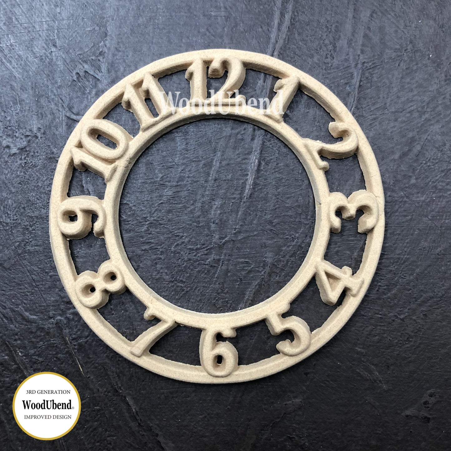 WoodUbend Clock Pack of Two WUB5015 (3.94 × 3.94 in)