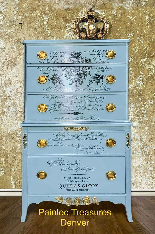 General Finishes Halcyon Blue Milk Paint