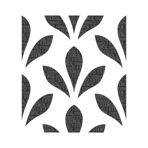 The Stencil Studio Layla Leaf Stencil