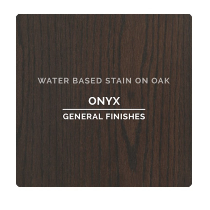 General Finishes Onyx Water Base Wood Stain (16oz Pint)