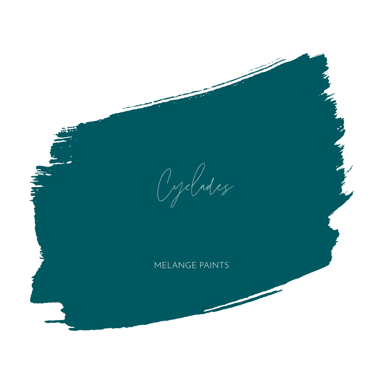 Melange ONE Cyclades Teal - All in One Paint, Primer and Topcoat