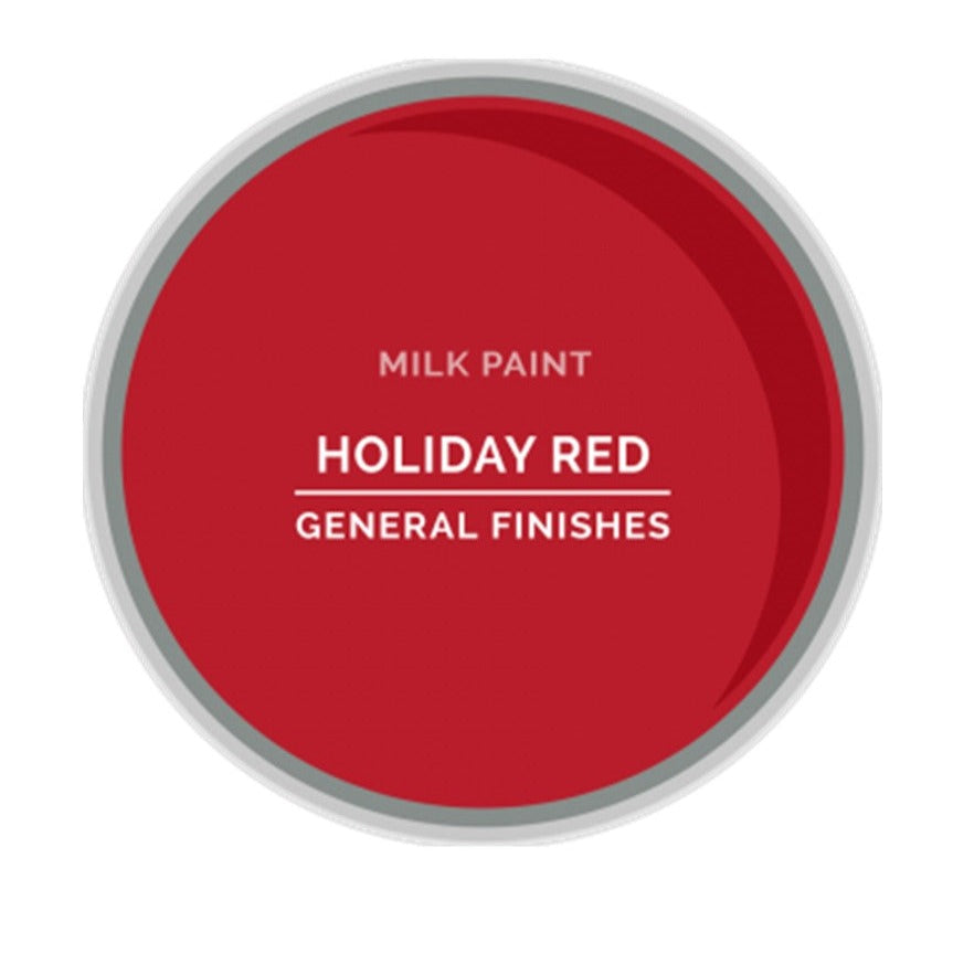 General Finishes Holiday Red Milk Paint