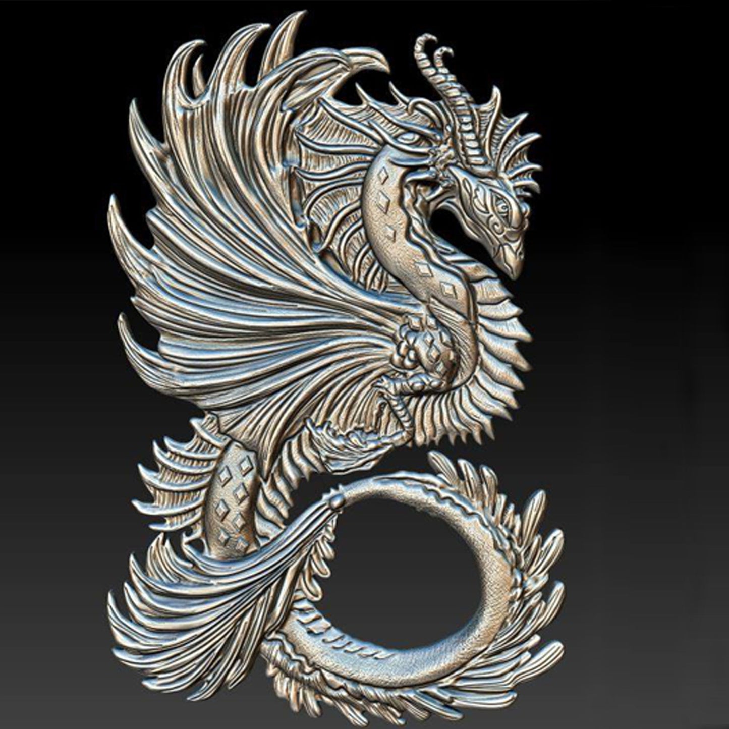Mercurial Beast silicone mold by Zuri