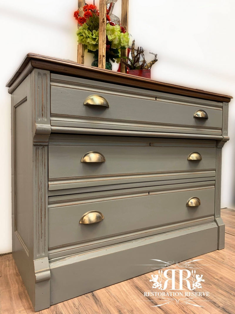 General Finishes Milk Paint Perfect Gray / Quart