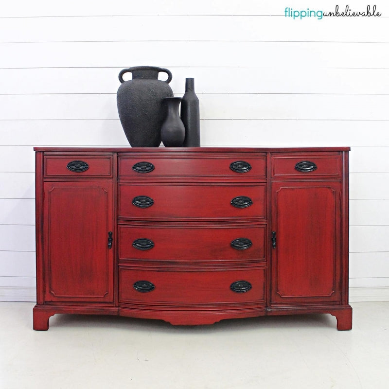 General Finishes Holiday Red Milk Paint