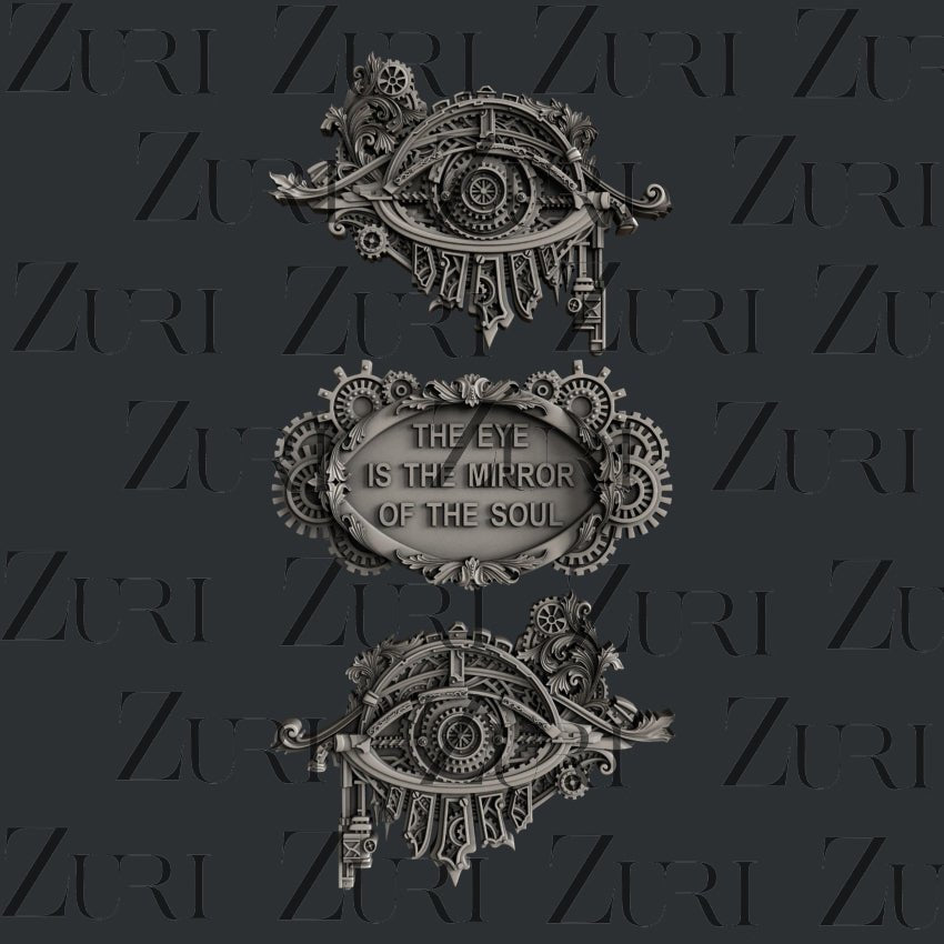 Steampunk Eyes Silicone Mold by Zuri