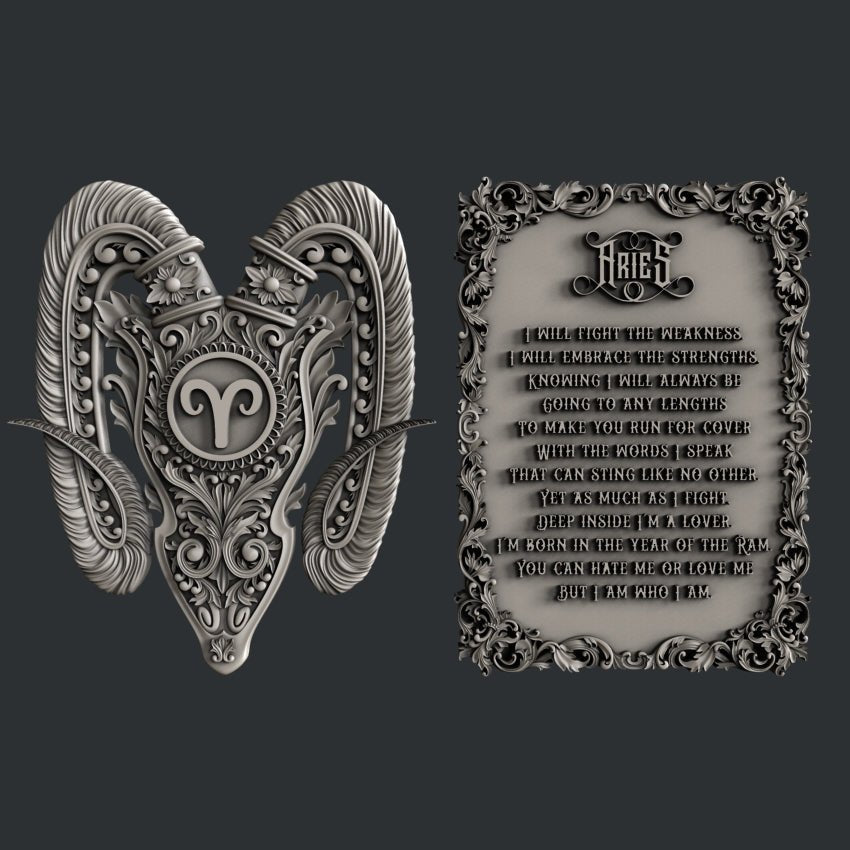 The Aries silicone mold by Zuri