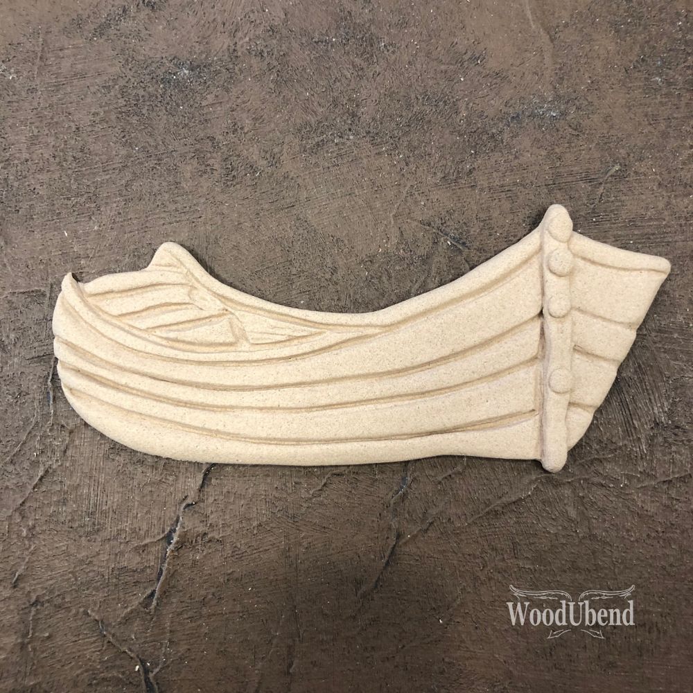 WoodUbend Large Wooden Boat WUB2134 (6.698 × 2.9944 in)