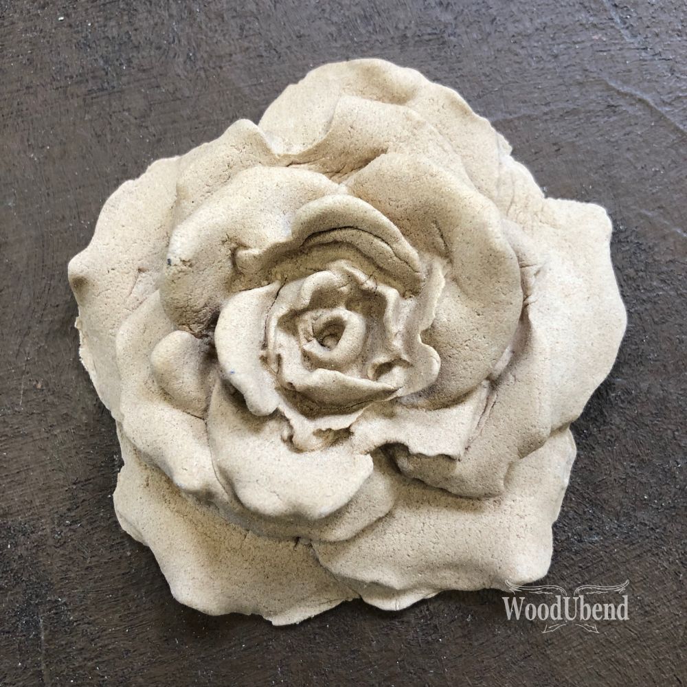 WoodUbend Pack of Two Full Petal Rose WUB2185 (2.955 × 2.758 in)