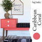 Paint Couture Caribbean Coral - Acrylic Mineral Paint with a Flat Finish!