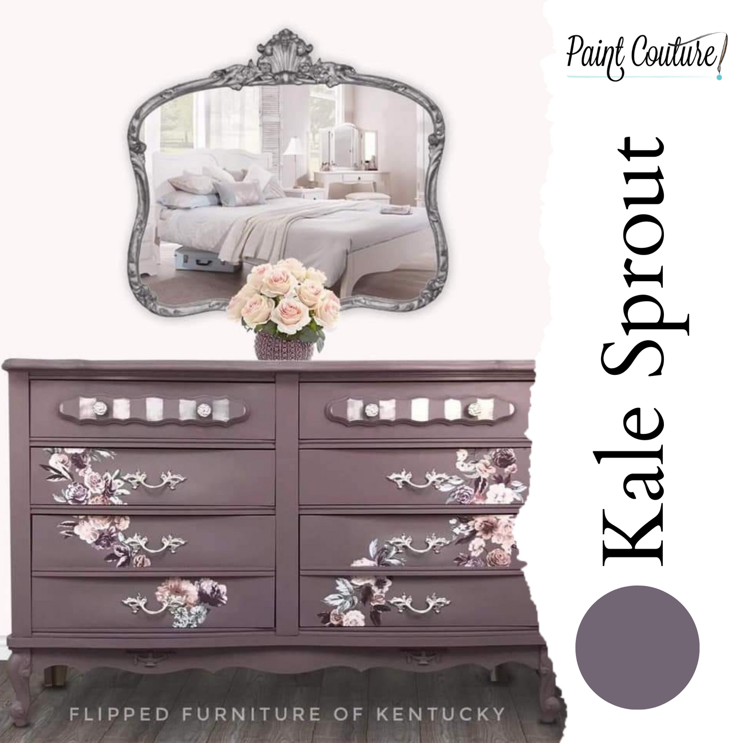 Paint Couture Kale Sprout - Acrylic Mineral Paint with a Flat Finish!