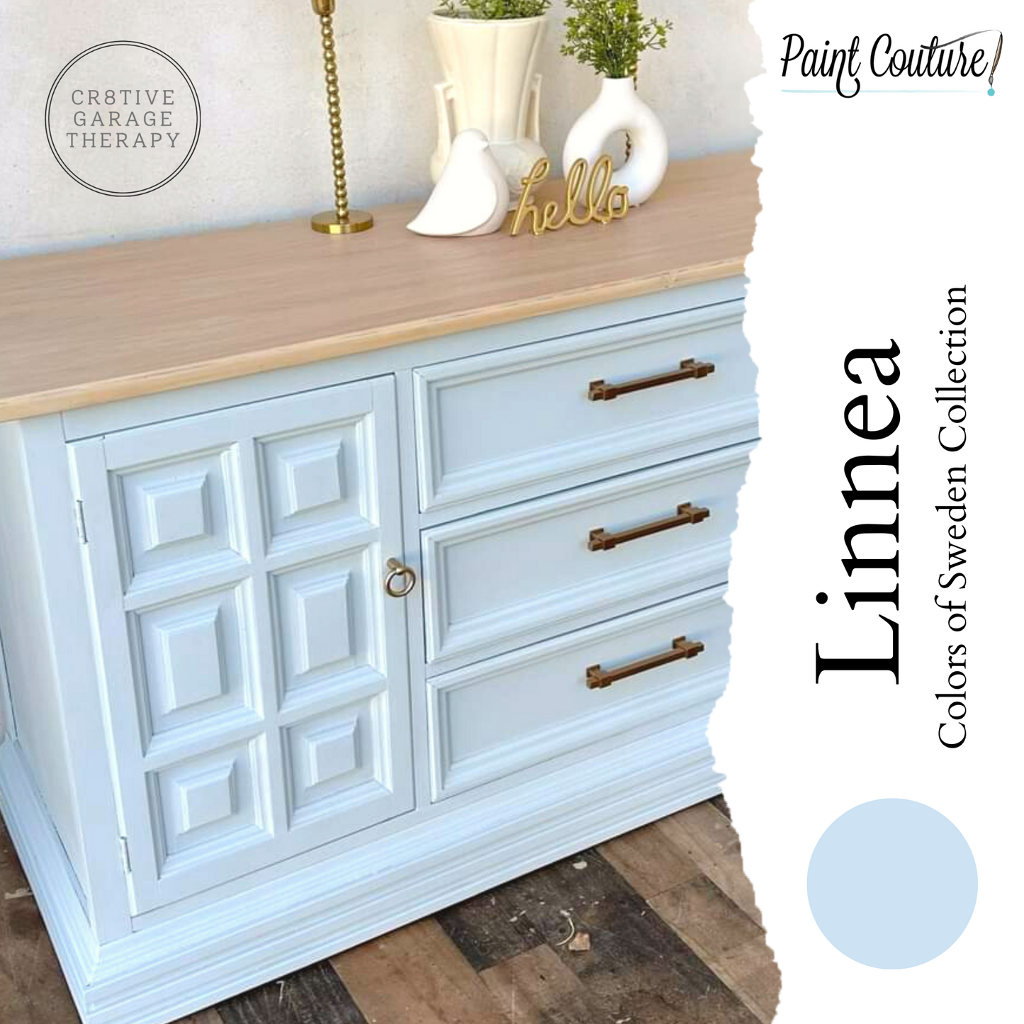 Paint Couture Linnea - Acrylic Mineral Paint with a Flat Finish!