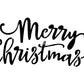 Posh Chalk Stencil Merry Christmas 21x30cm