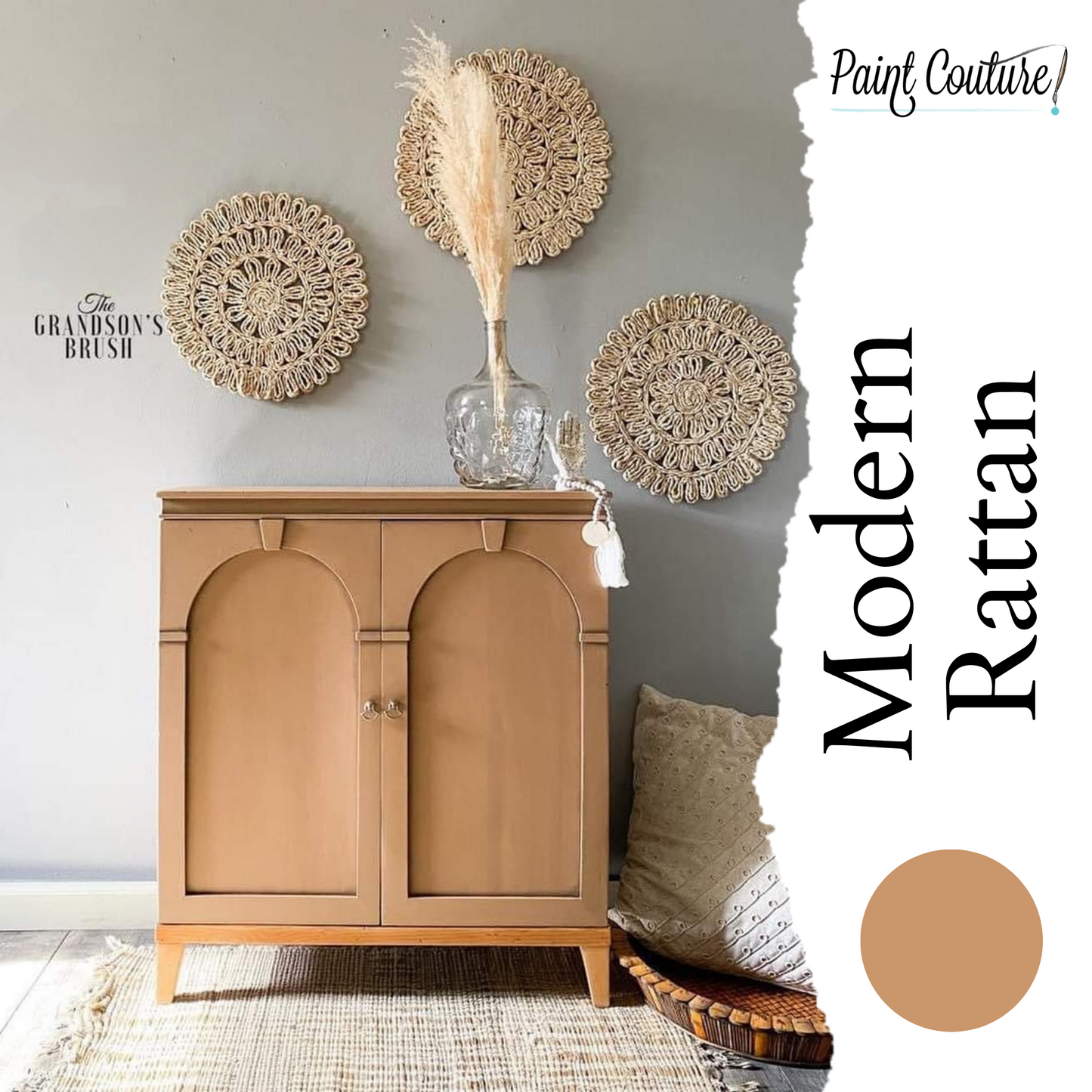 Paint Couture Modern Rattan - Acrylic Mineral Paint with a Flat Finish!