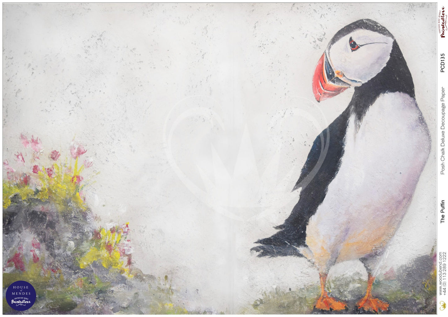 Posh Chalk Deluxe Decoupage from The House of Mendes The Puffin