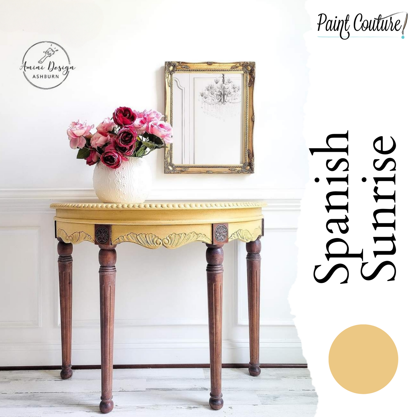 Paint Couture Spanish Sunrise - Acrylic Mineral Paint with a Flat Finish!