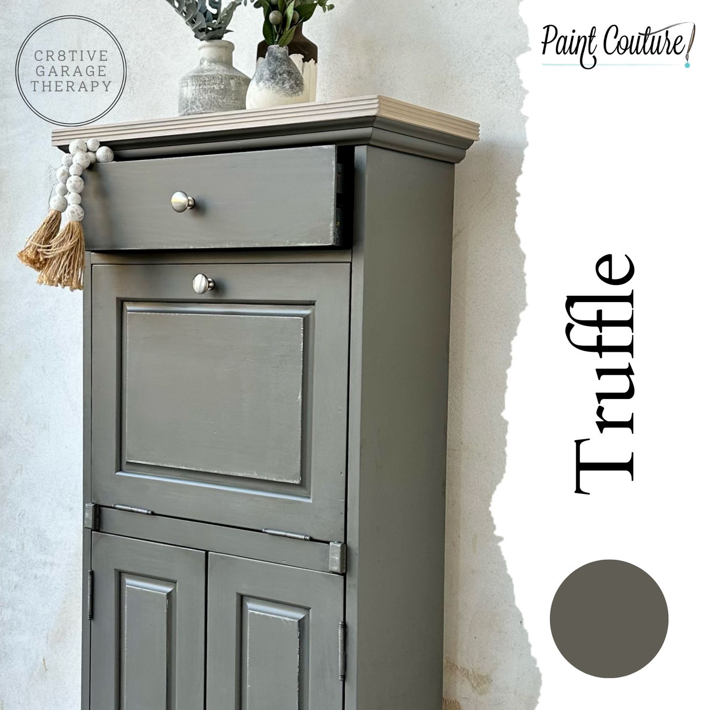 Paint Couture Truffle - Acrylic Mineral Paint with a Flat Finish!