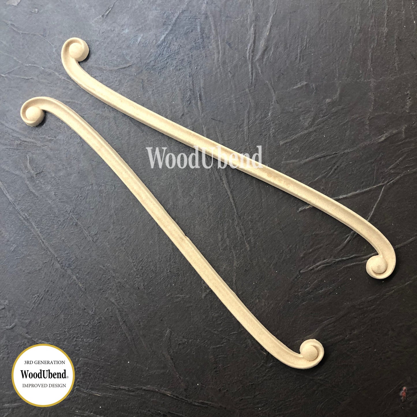 WoodUbend Decorative Pair WUB1586 (8.668 × 5.122 in)