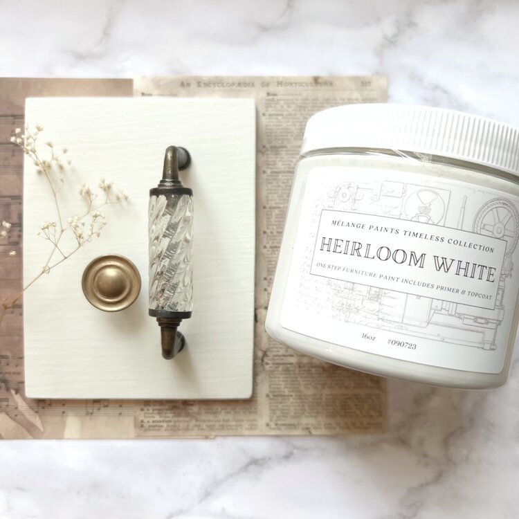 Melange ONE Heirloom White - All in One Paint, Primer and Topcoat