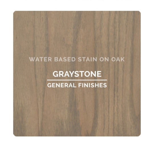 General Finishes Graystone Water Base Wood Stain (16oz Pint)