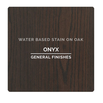 General Finishes Onyx Water Base Wood Stain (16oz Pint)
