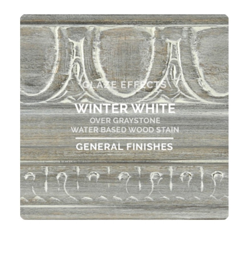 General Finishes Winter White Glaze (16oz Pint)