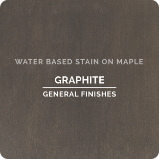 General Finishes Graphite Water Base Wood Stain (16oz Pint)