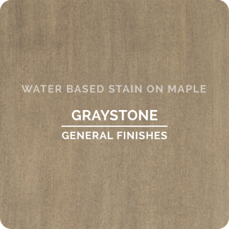 General Finishes Graystone Water Base Wood Stain (16oz Pint)