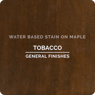 General Finishes Tobacco Water Base Wood Stain (16oz Pint)