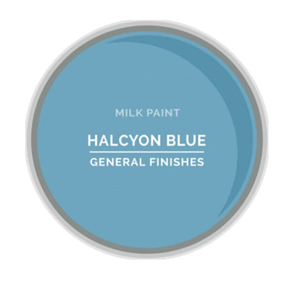 General Finishes Halcyon Blue Milk Paint