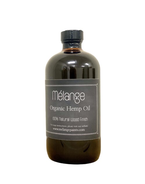 Melange Hemp Oil - Organic Hemp Oil for Furniture - Chalk Paint Sealer