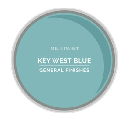 General Finishes Key West Blue Milk Paint
