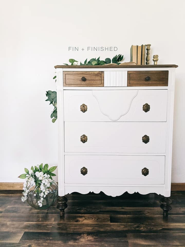 General Finishes Antique White Milk Paint