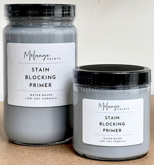 Melange Stain Blocking Primer - Furniture Paint Primer - Grey Primer, White Primer